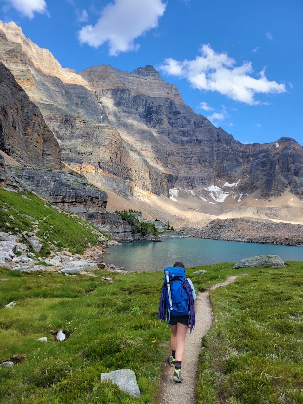 Trekking in paradise, Lake O'Hara zone, Yoho National Park